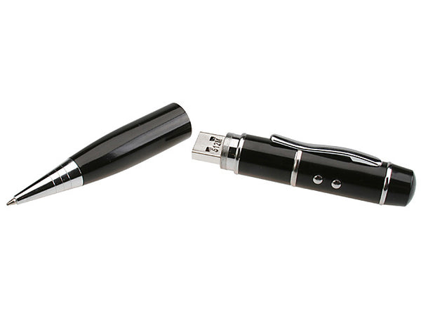 Pen Shape Pen Drive - Laser Pointer and Torch