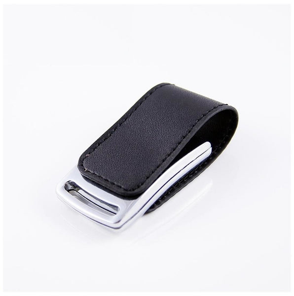 Leather Pen Drive - Curved Magnetic