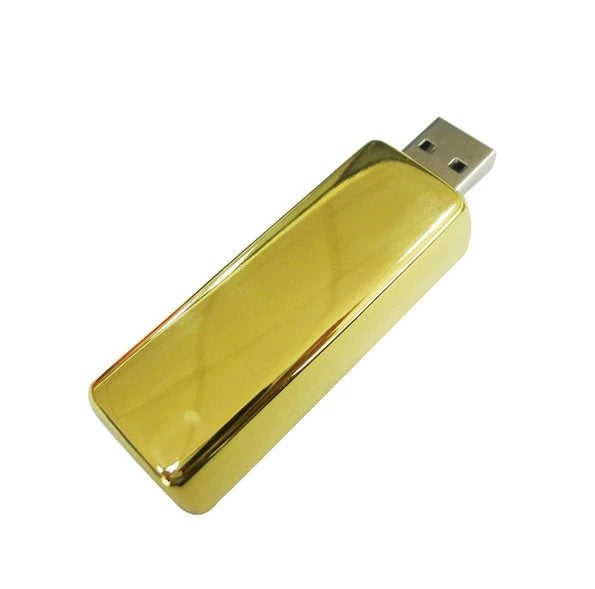 Metal Pen Drive - Gold Bar