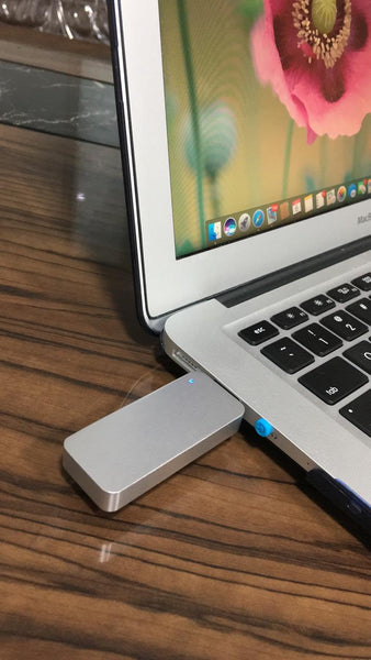Pro Mini 120GB USB 3.0 Portable SSD Flash Drive (Silver)