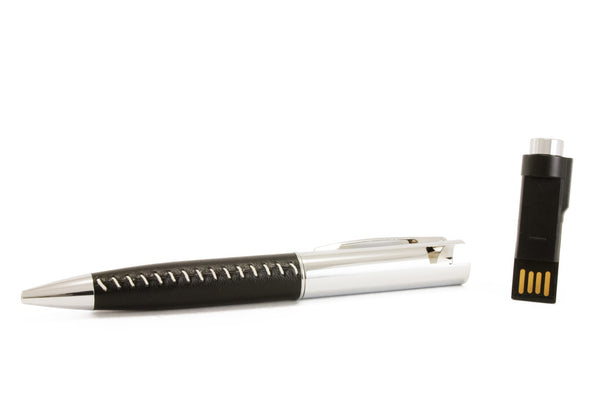 Pen Shape Pen Drive - Leather