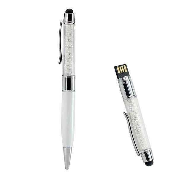 Pen Shape Pen Drive - Crystal